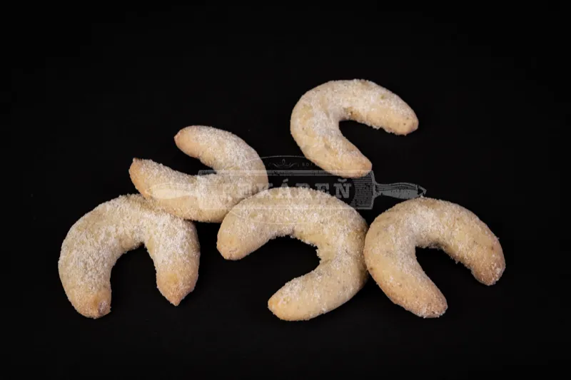 Orechové rožky maslové