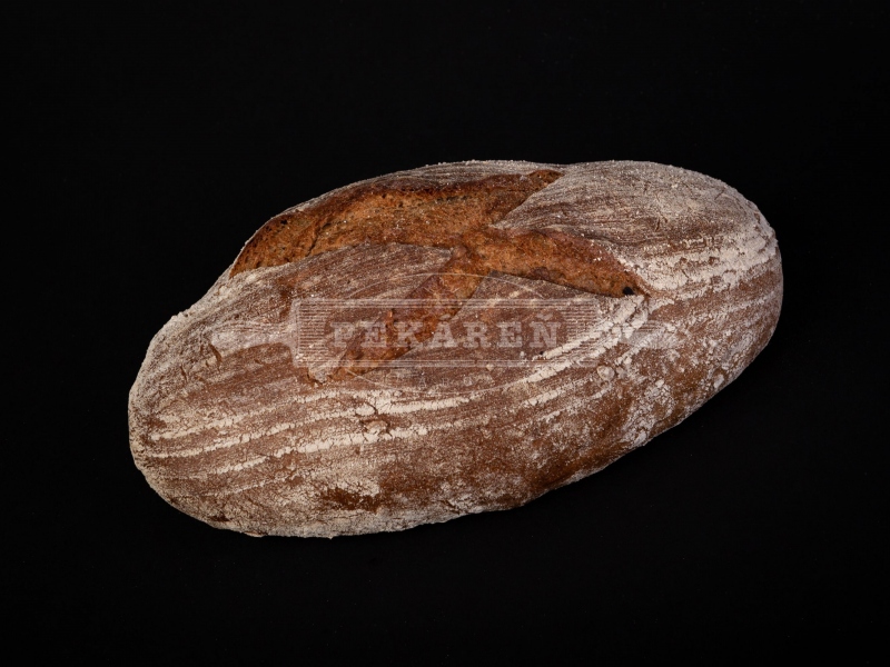Ražno-špaldový chlieb